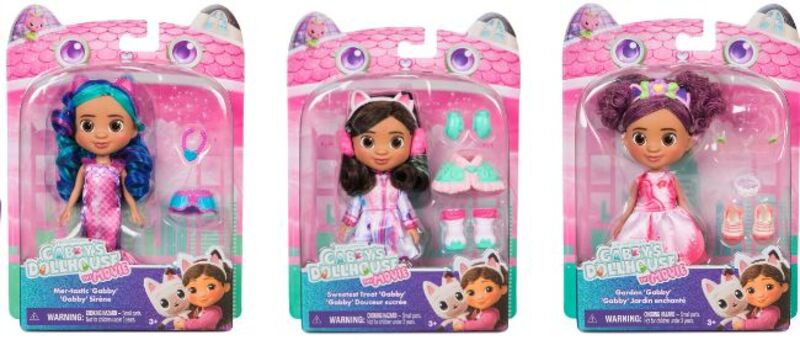 Gabby's Dollhouse Movie Mini Κούκλες 15cm-3 Σχέδια (6072885) - φωτογραφία 3