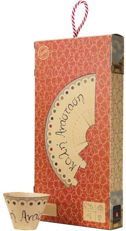 Λαμπάδα Αεροπλάνο Ξύλινο Πετρόλ (LA23028B) φωτογραφία