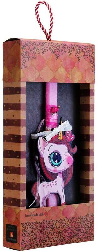 Λαμπάδα Μονόκερος Butterfly (LA23039B) φωτογραφία