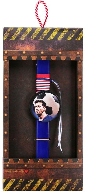 Λαμπάδα Μπάλα Φανέλα Μπλε (LA25036X)