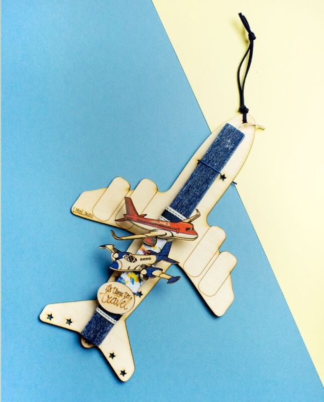 Λαμπάδα Lifelikes Αεροπλάνο (1865)