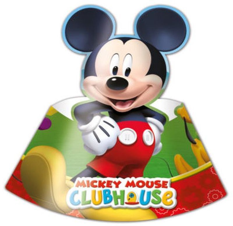 Καπέλα Με Κοπτικό Playful Mickey 6Τμχ (81516)