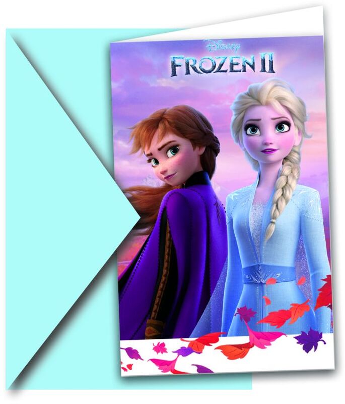 Προσκλήσεις Frozen II 6Τμχ (91821)