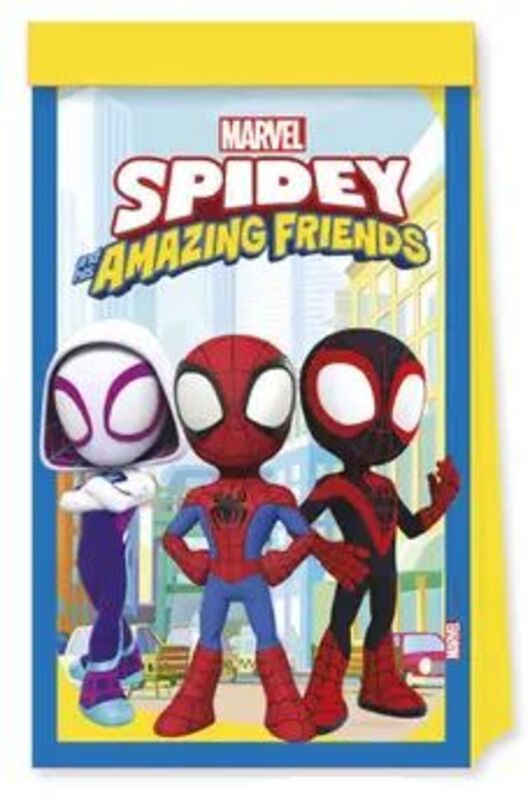 Τσάντες Δώρων Spidey Χάρτινες 4Τμχ (94882)