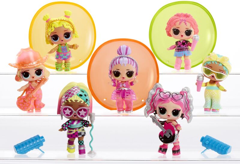 L.O.L Surprise Neon Pop Stars Tots-1Τμχ (120674EUC) φωτογραφία