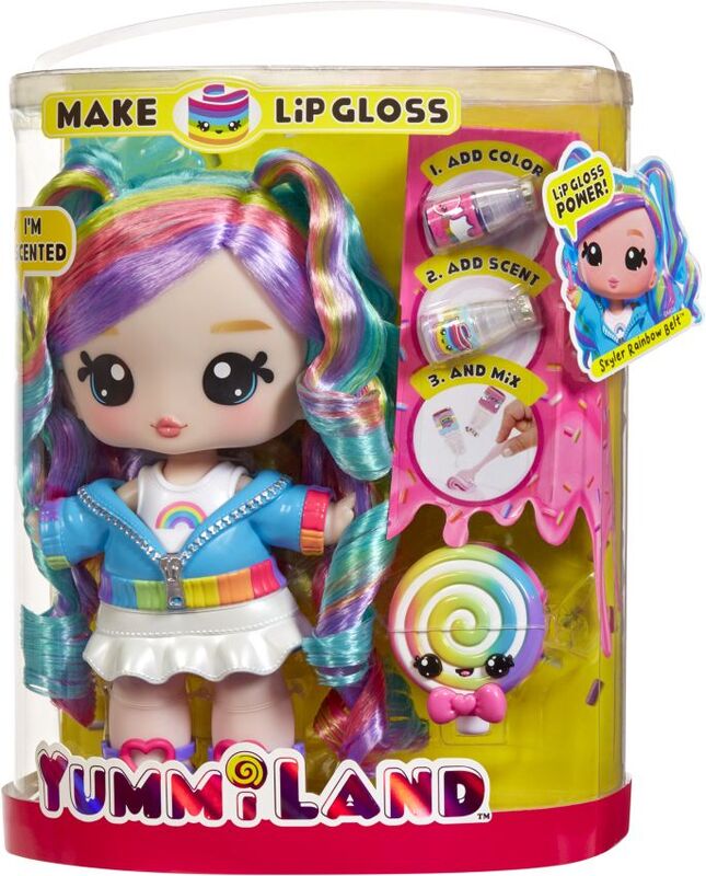 Yummiland Lipgloss Κούκλα Μεγάλη & Ζωάκι Rainbow (121022EUC) - φωτογραφία 2