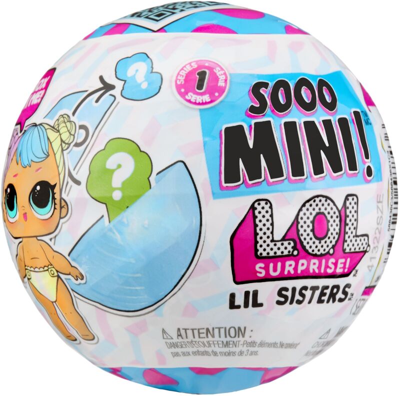 L.O.L. Surprise Sooο Mini! Κούκλα Αδερφούλα S1-1 Τμχ (590194EUC)
