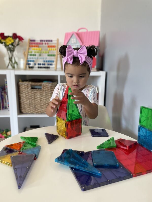 Magna-Tiles Clear Colors Set-32 Τμχ (02132) - φωτογραφία 6