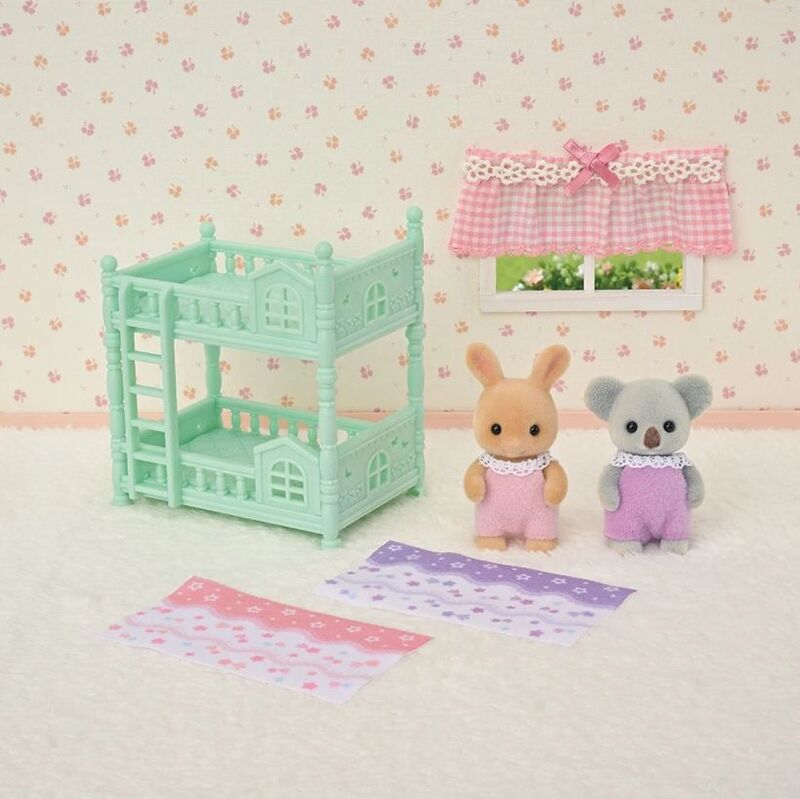 Sylvanian Families Sunny Rabbit Baby's Bunk Bed Set (5780) - φωτογραφία 3
