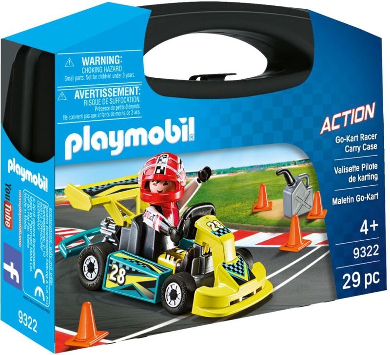 Playmobil Βαλιτσάκι Go-Kart (9322) φωτογραφία