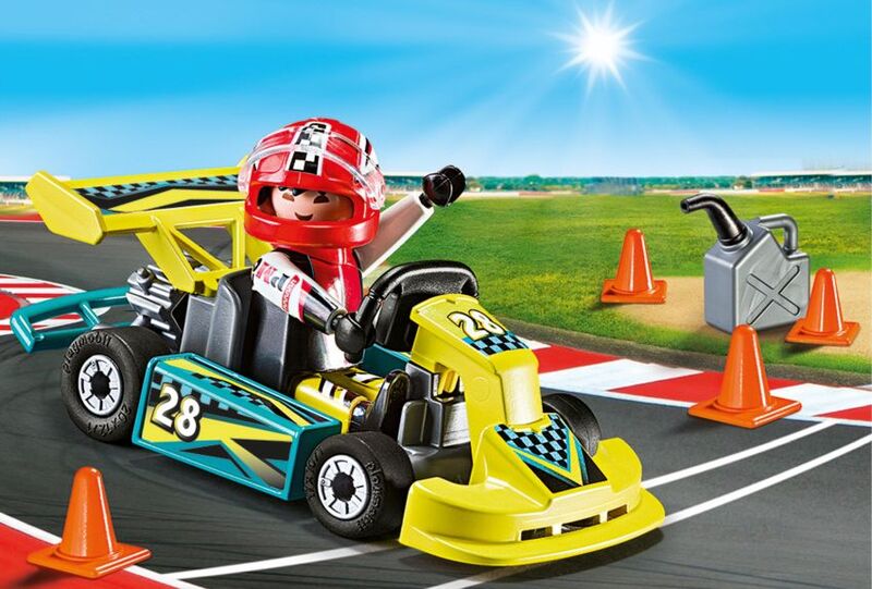 Playmobil Βαλιτσάκι Go-Kart (9322) φωτογραφία