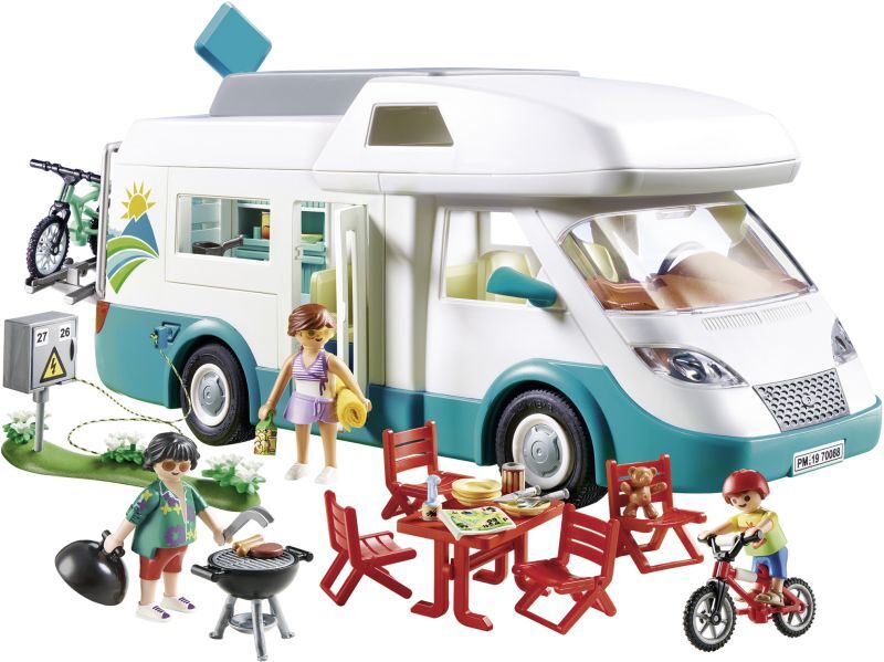 Playmobil Αυτοκινούμενο Οικογενειακό Τροχόσπιτο (70088)