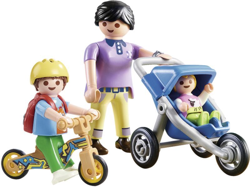 Playmobil Μαμά Και Παιδάκια (70284)