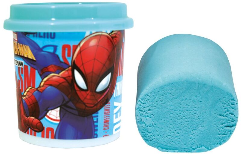 Spiderman Μονό Βαζάκι Πλαστελίνης-10 Σχέδια-1 Τμχ (1045-03623) φωτογραφία