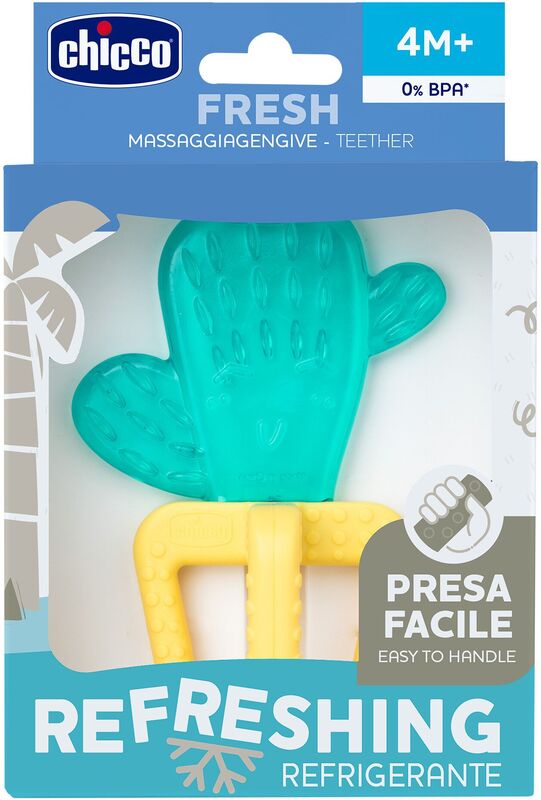 Chicco Βρεφικός Μασητικός Κρίκος Οδοντοφυΐας Cactus - C05-28140-30 - φωτογραφία 2