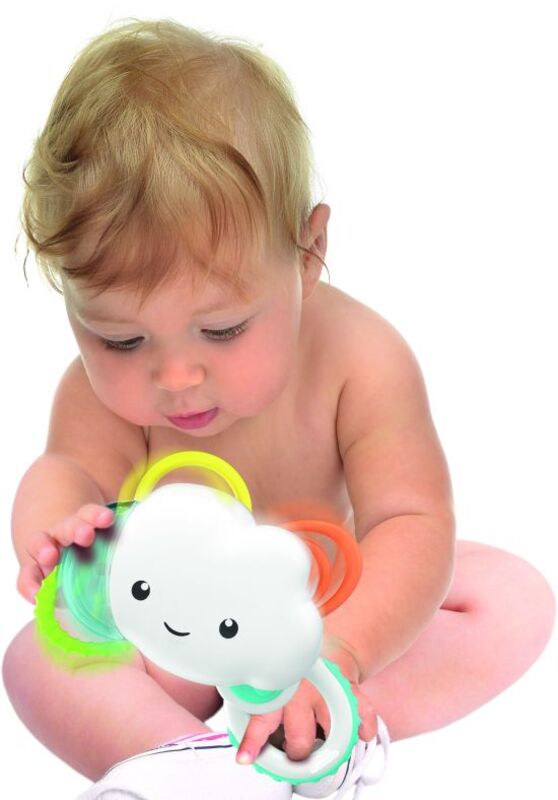 Baby Clementoni Παιχνίδι Οδοντοφυίας-Κουδουνίστρα Συννεφάκι (1000-17324) - φωτογραφία 3