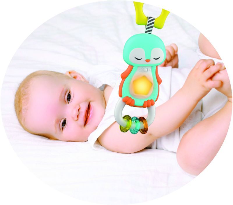 Baby Clementoni Ηλεκτρονική Κουδουνίστρα Πιγκουίνος (1000-17331) - φωτογραφία 3