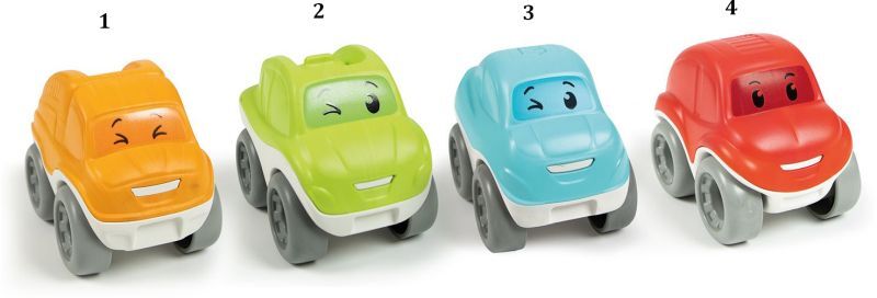 Baby Clementoni Αυτοκινητάκια Run & Roll-4 Σχέδια (1000-17429) φωτογραφία