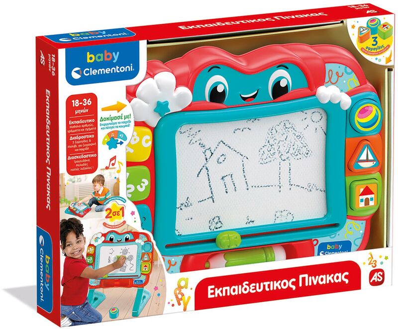 Clementoni Baby Εκπαιδευτικός Πίνακας (1000-63434) - φωτογραφία 2