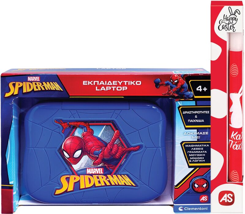 Λαμπάδα Εξυπνούλης Laptop Spiderman (1020-63431)