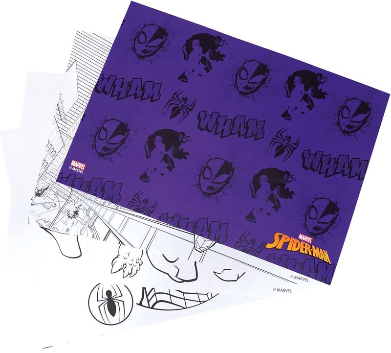 As Company Σετ Ζωγραφικής Marvel Spiderman Σε Διάφανη Τσάντα - 1023-68007 - φωτογραφία 3