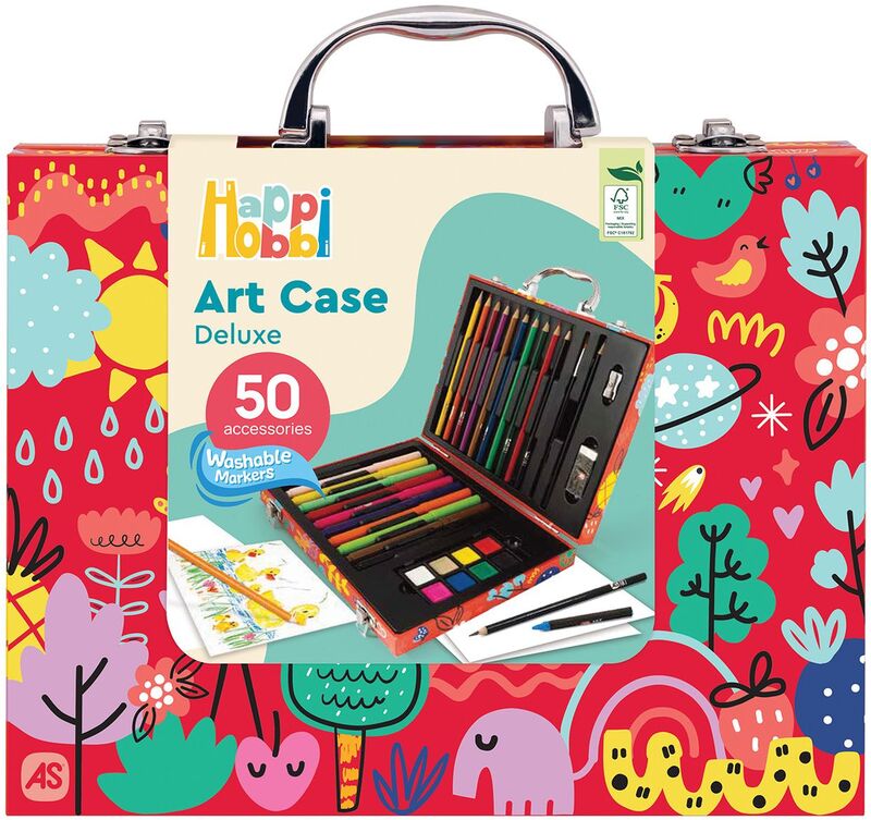 Μαθαίνω Και Δημιουργώ Εργαστήριο Ζωγραφικής Deluxe 50Τμχ My World (1038-82060)