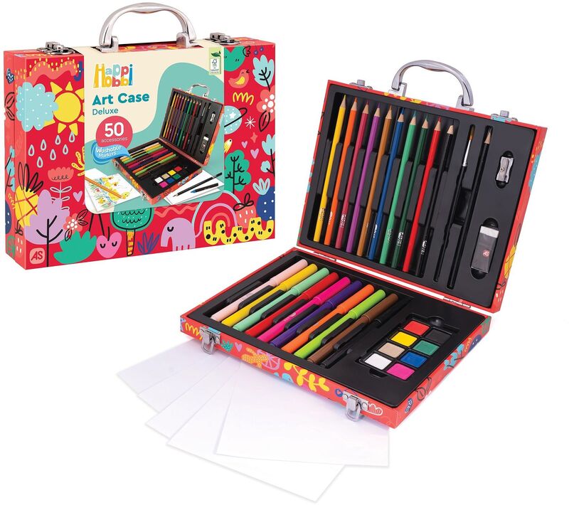 Μαθαίνω Και Δημιουργώ Εργαστήριο Ζωγραφικής Deluxe 50Τμχ My World (1038-82060) φωτογραφία