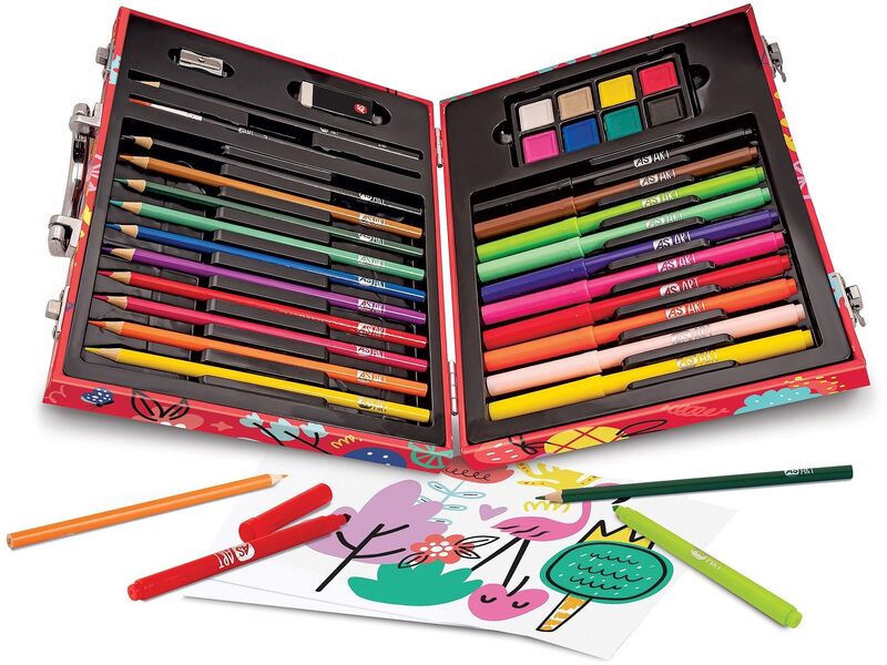 Μαθαίνω Και Δημιουργώ Εργαστήριο Ζωγραφικής Deluxe 50Τμχ My World (1038-82060) φωτογραφία