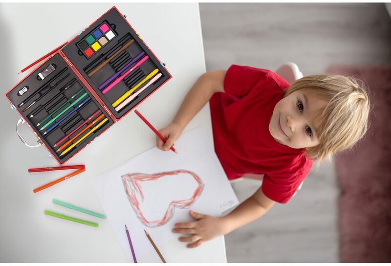 Μαθαίνω Και Δημιουργώ Εργαστήριο Ζωγραφικής Deluxe 50Τμχ My World (1038-82060) φωτογραφία