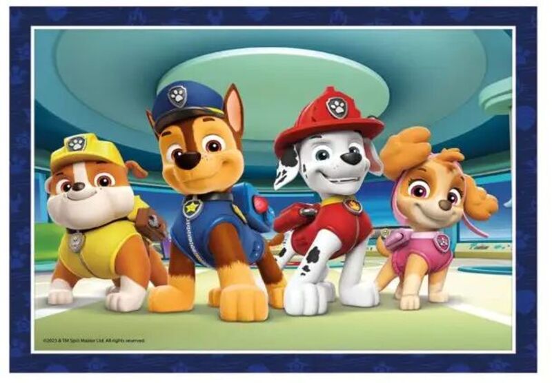 Παζλ 4 In 1 Paw Patrol (1200-21513) - φωτογραφία 2