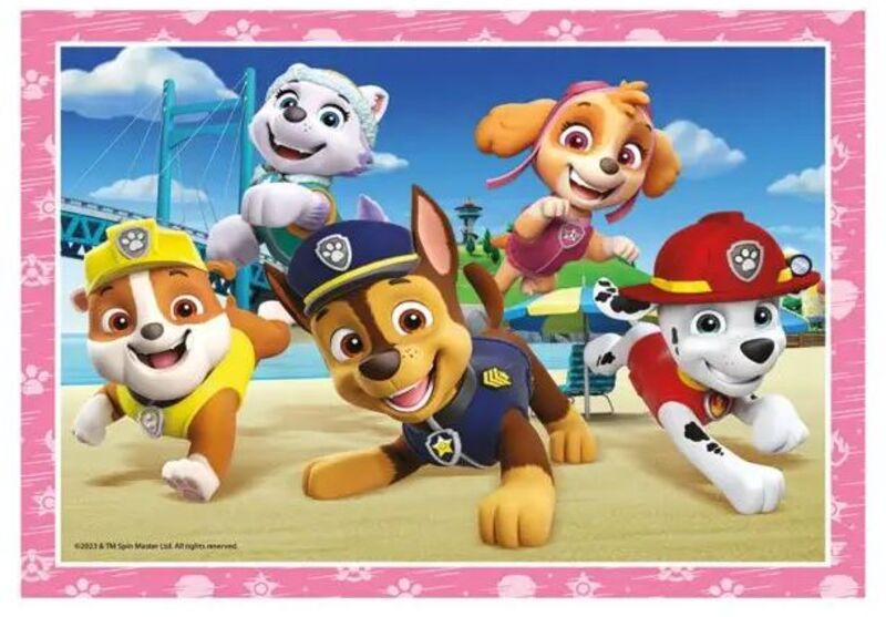 Παζλ 4 In 1 Paw Patrol (1200-21513) - φωτογραφία 4