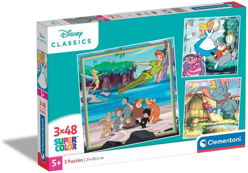 Παζλ 3X48 Disney Classics (1200-25302)