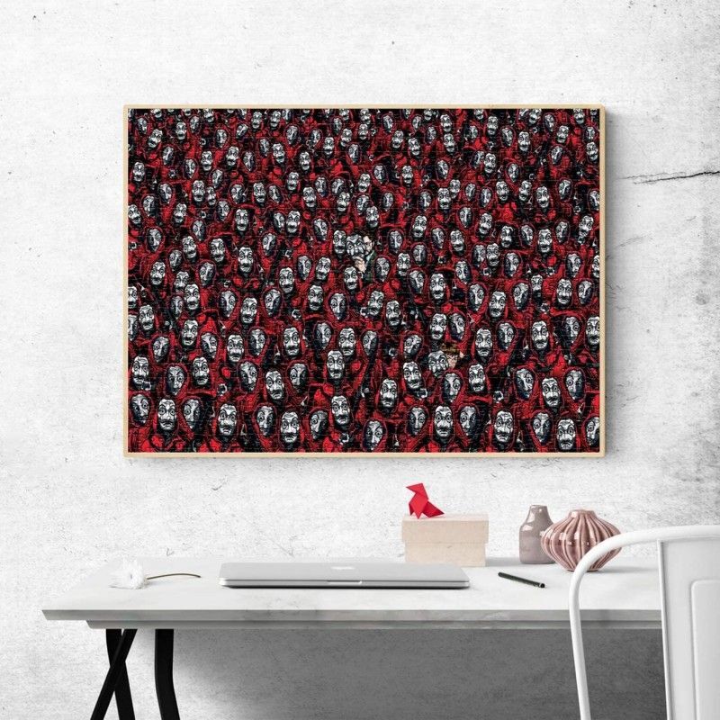 Clementoni Παζλ 1000 Impossible La Casa De Papel (1260-39527) φωτογραφία