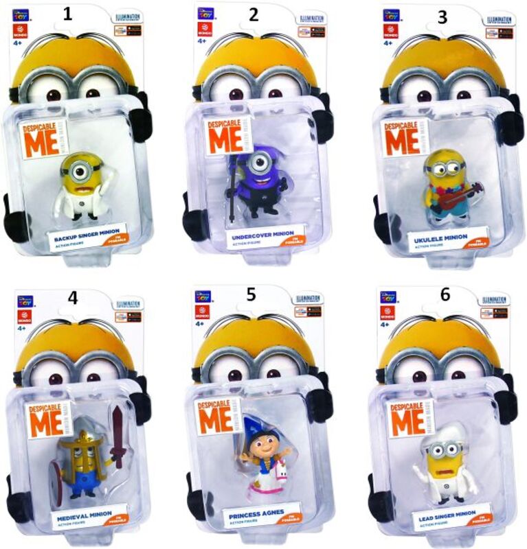 Minions Φιγούρα Collectable 5cm-6 Σχέδια (1867-25078) - φωτογραφία 2