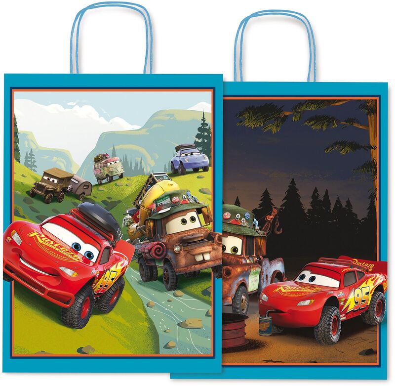 Sadoch Χάρτινη Τσάντα Cars 26cm (WNA26621D)