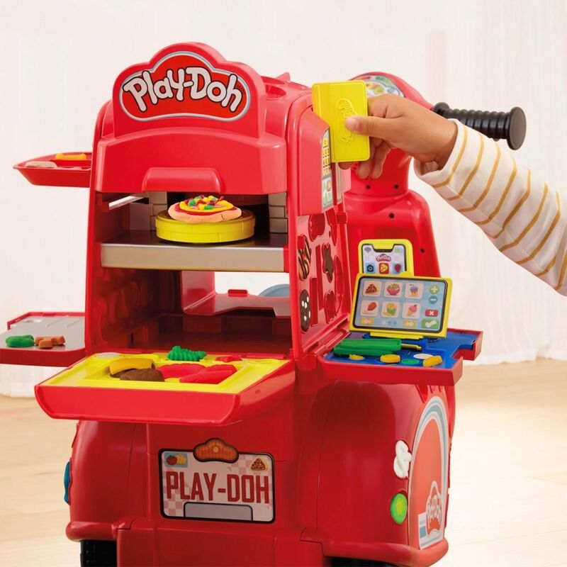 Playdoh Pizza Delivery Scooter Playset (F8803) φωτογραφία