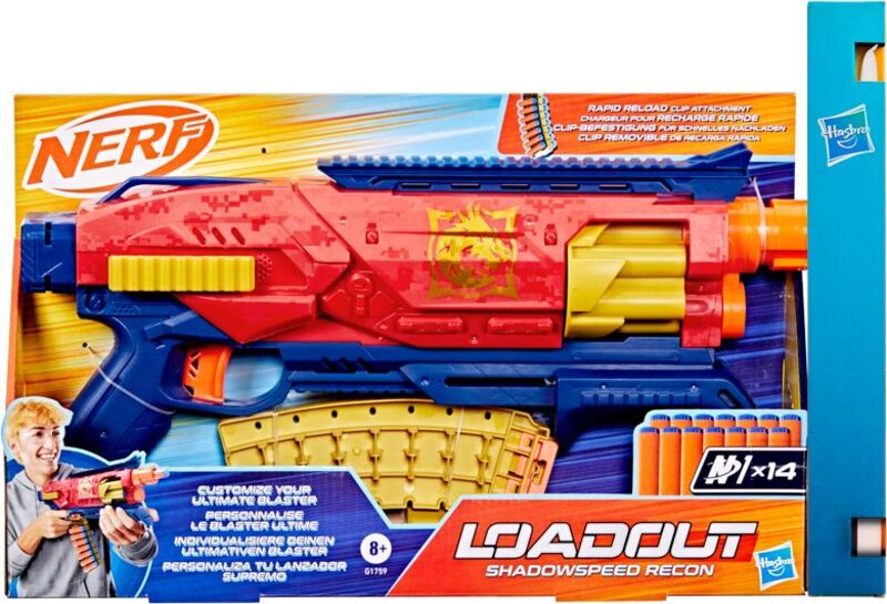 Λαμπάδα Nerf Loadout Shadowspeed Recon (G1759)