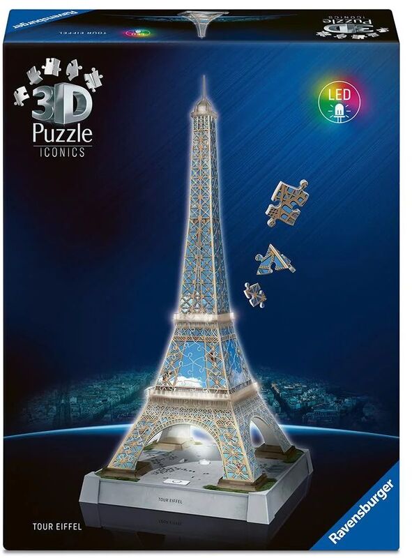 Παζλ 3D O Πύργος Του Άιφελ-Νυχτερινή Έκδοση (12008024)