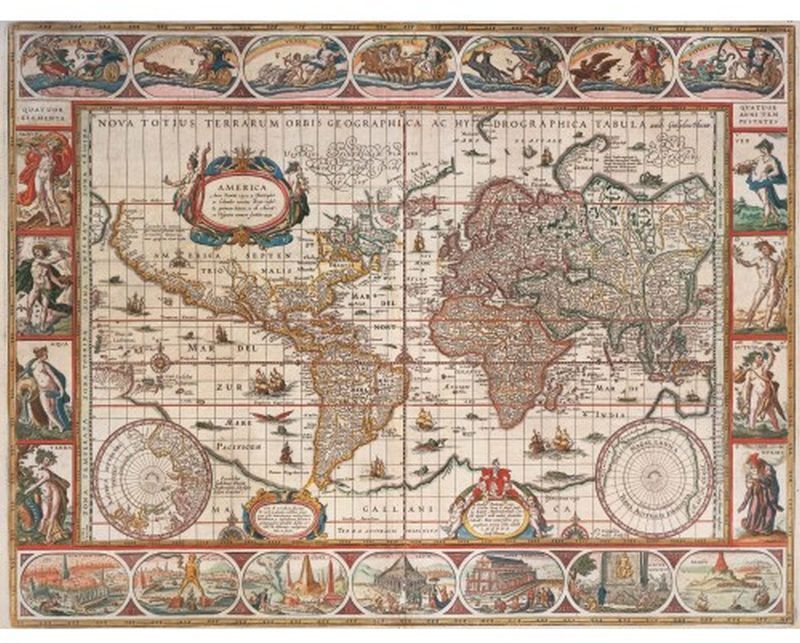Παζλ 2000 Ιστορικός Παγκόσμιος Χάρτης (16633) - φωτογραφία 2