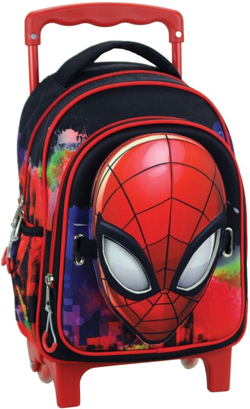 Spiderman Global 26 Σακίδιο Νηπιαγωγείου Τρόλευ (337-13072)