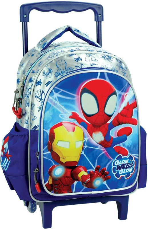 Spidey Amazing Friends 26 Σακίδιο Νηπιαγωγείου Τρόλευ (337-12072)