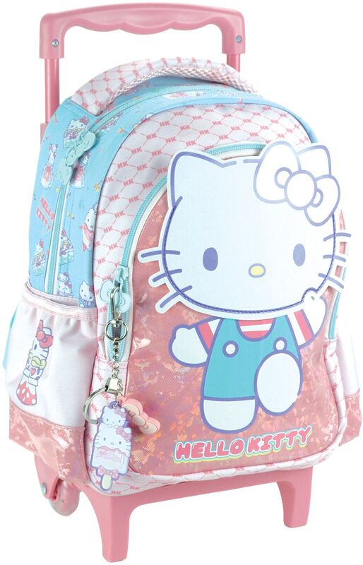 Hello Kitty Cupcake 26 Σακίδιο Νηπιαγωγείου Τρόλευ (335-77072)