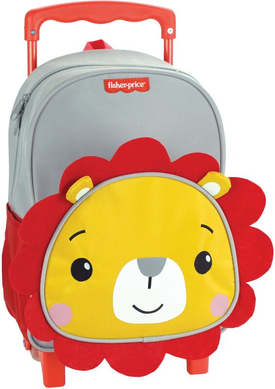 Fisher Price Leo 26 Σακίδιο Νηπιαγωγείου Τρόλευ (350-51072)