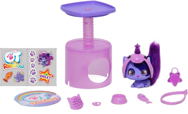 QT Kitties Rainbow Φιγούρα-6 Σχέδια (450006) φωτογραφία