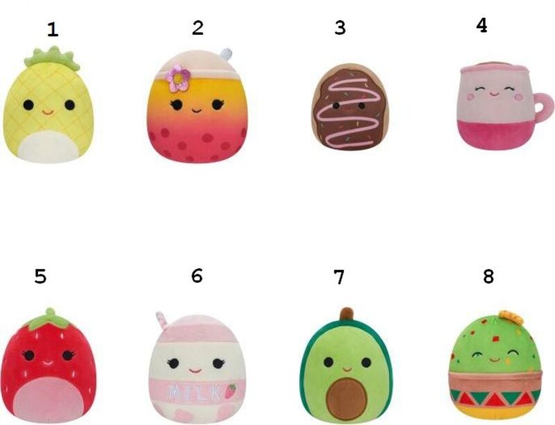 Squishmallows-Flipmallows W1 13cm-8 Σχέδια (JWSQ0082) - φωτογραφία 2