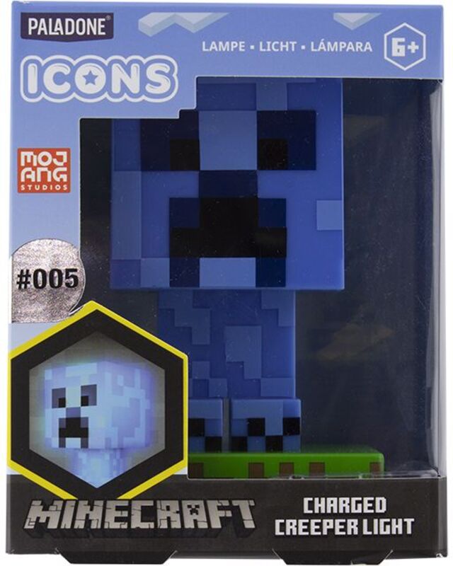 Paladone Minecraft Charged Creeper Icon Light (074627) - φωτογραφία 2