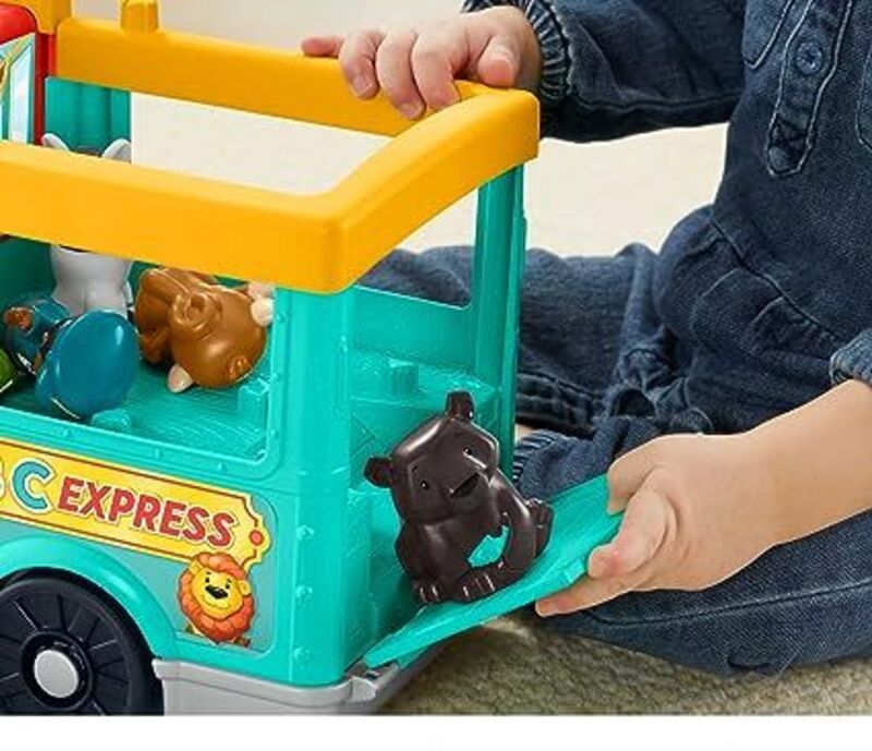 Fisher Price Little People Τρενάκι ABC (HHH22) - φωτογραφία 5