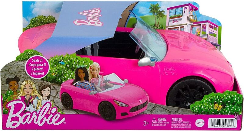 Barbie Glam Αυτοκίνητο Convertible (HBT92) φωτογραφία