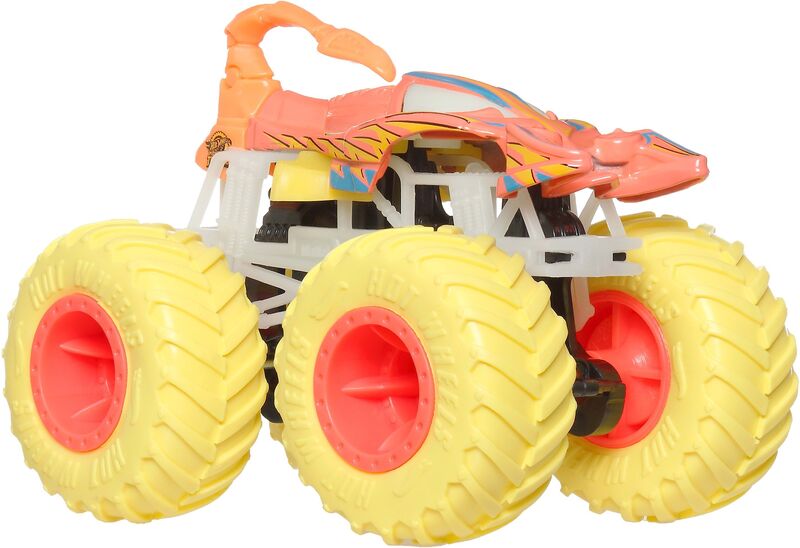 Hot Wheels Monster Trucks Glow-In-The-Dark-10 Σχέδια (JFX08) φωτογραφία