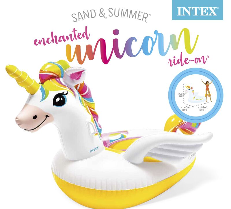 Intex Μονόκερος Ride On (57561NP) φωτογραφία